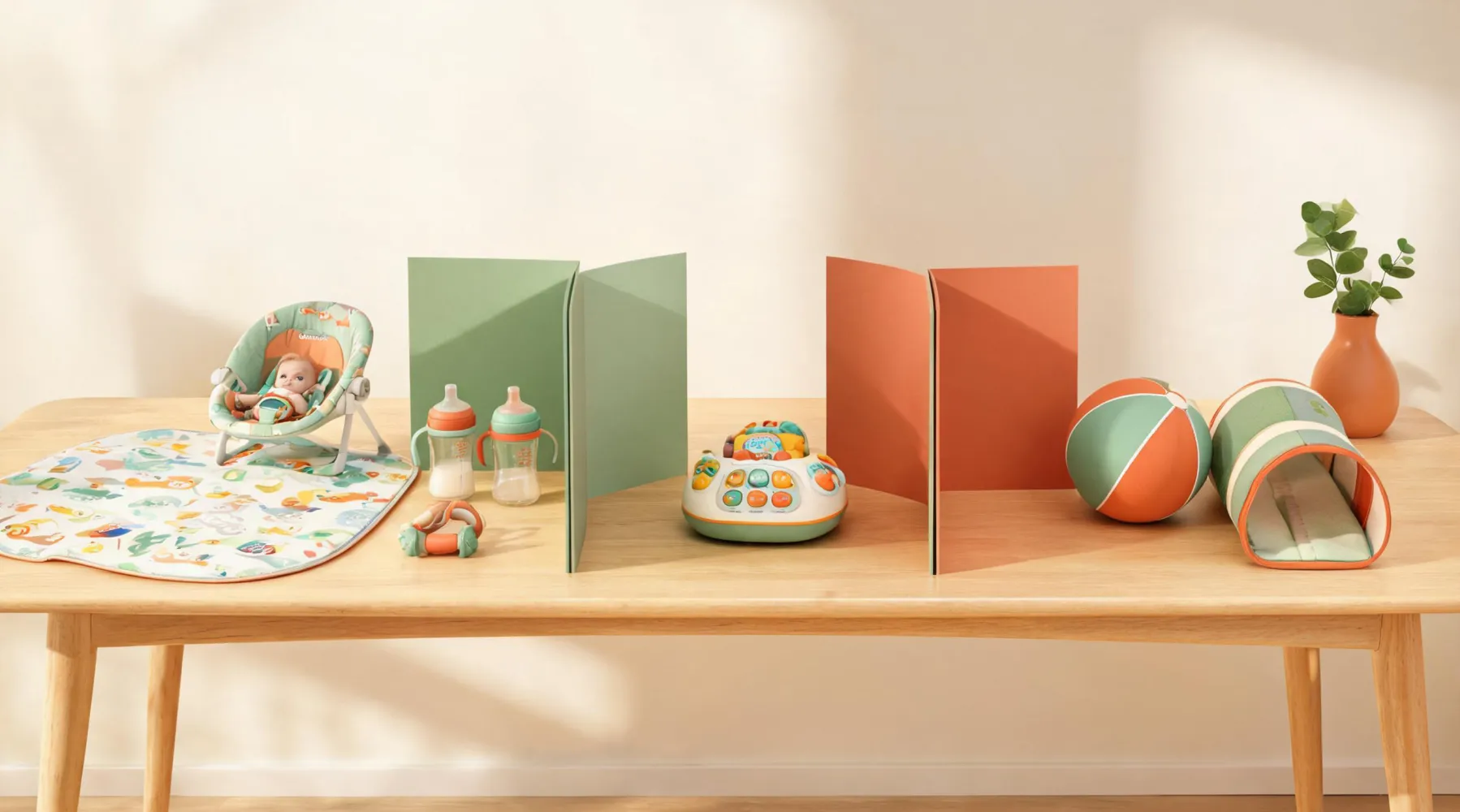 Bright Starts buying guide stage table
