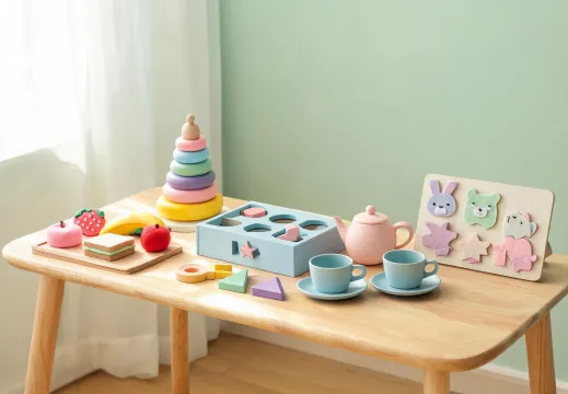 Preschool pretend play setup