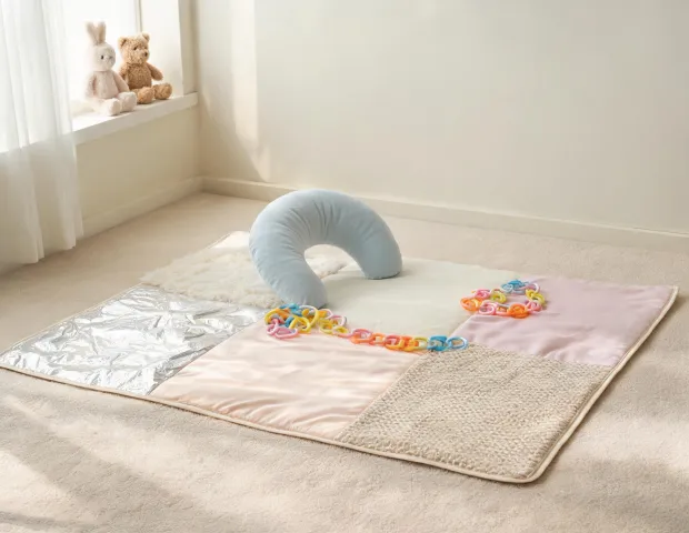 Tummy time play mat