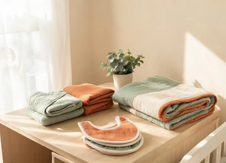 Baby textile nursery essentials